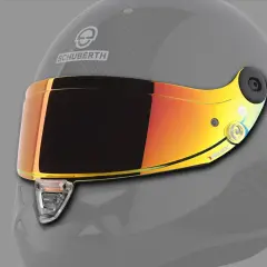 Visiera a specchio per casco Schuberth, con sistema Pinlock. Scopri come togliere i graffi dalla visiera del casco per una visione perfetta.