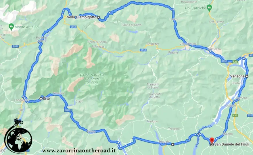 Passi in moto Friuli Venezia Giulia - Guida ai migliori itinerari