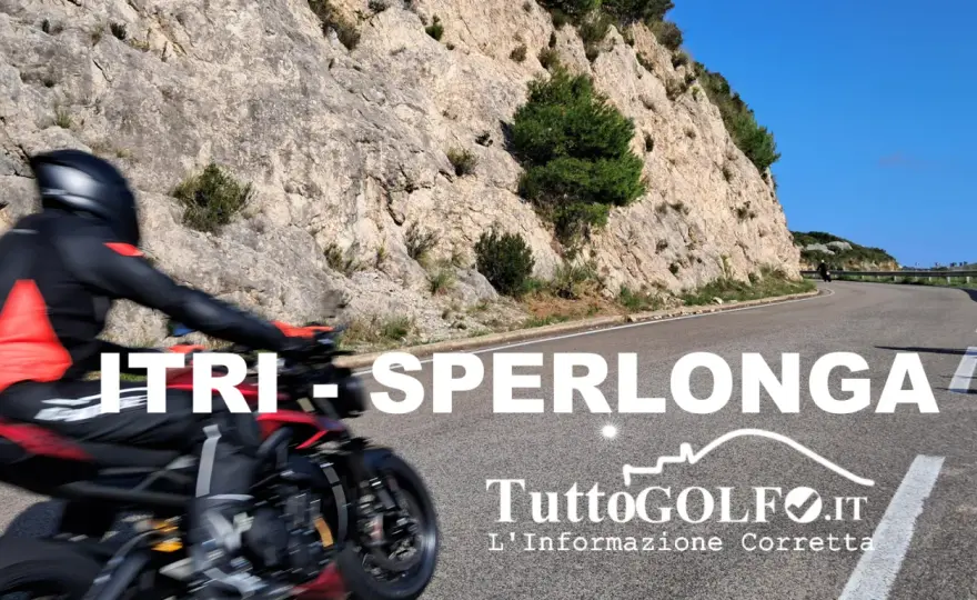 Itri-Sperlonga in moto - Il tratto che stupisce