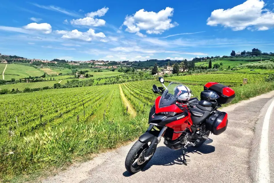Via Chiantigiana in moto, il percorso da Firenze a Siena